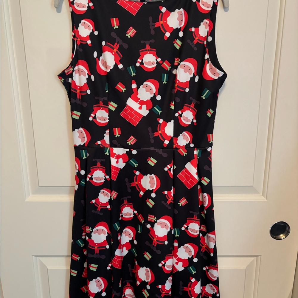 Sleeveless Santa Dress